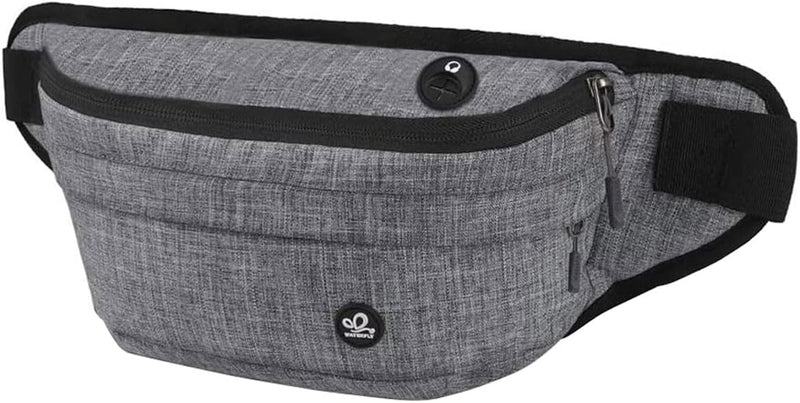 Large Waterproof Waist Bag with Adjustable Strap and Multi-Pockets – 1+1 FREE