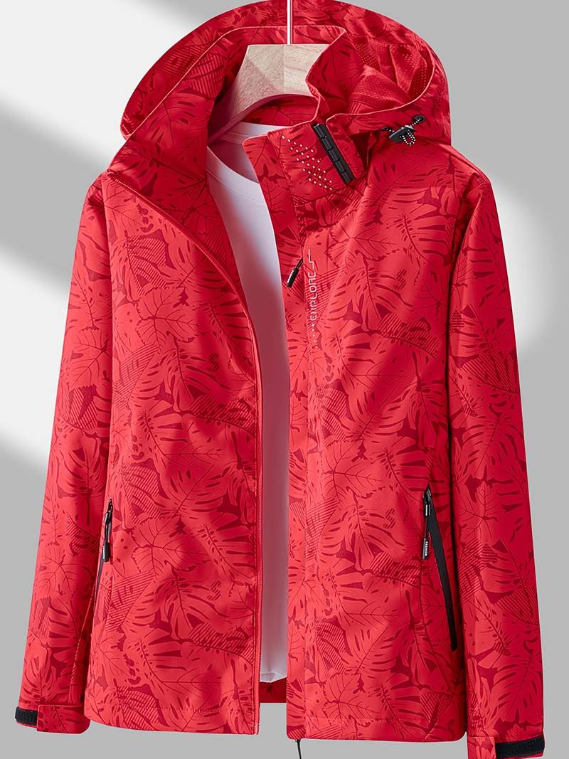 Waterproof and Windproof Women's Jacket - Luna-Red-XS-State of Style