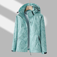 Waterproof and Windproof Women's Jacket - Luna-Turqouise-XS-State of Style