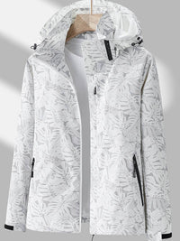 Waterproof and Windproof Women's Jacket - Luna-White-XS-State of Style