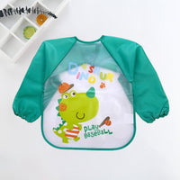 Waterproof Baby Bib with Sleeves-H-0-3 years old-State of Style