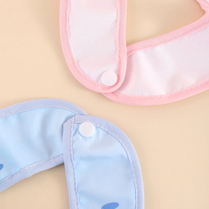Waterproof Baby Bibs – Adjustable 5 Pieces-Blue - random 5 pieces-State of Style