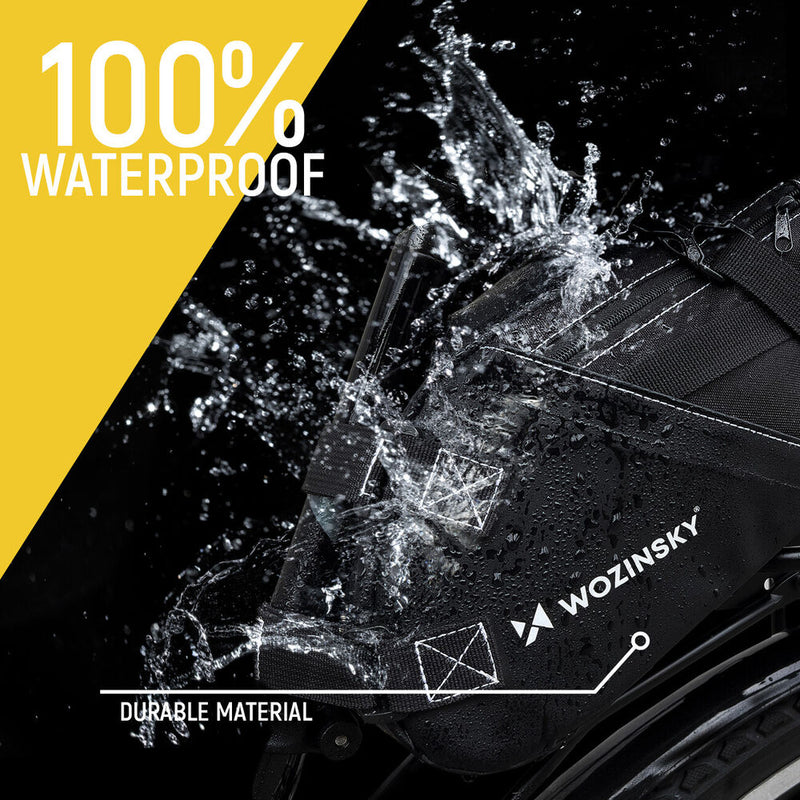 Waterproof Bicycle Saddle Bag with Large Capacity – AquaTrail-State of Style