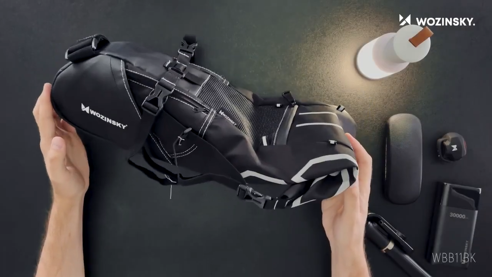 Waterproof Bicycle Saddle Bag with Large Volume - AquaTrail-State of Style