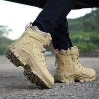 Waterproof Boots – TacticalPro-Khaki-8-State of Style