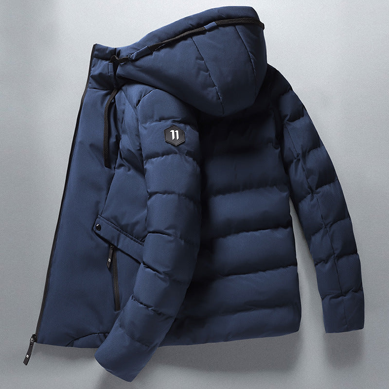 Waterproof Comfortable Men's Winter Jacket - Finn-Black-M-State of Style