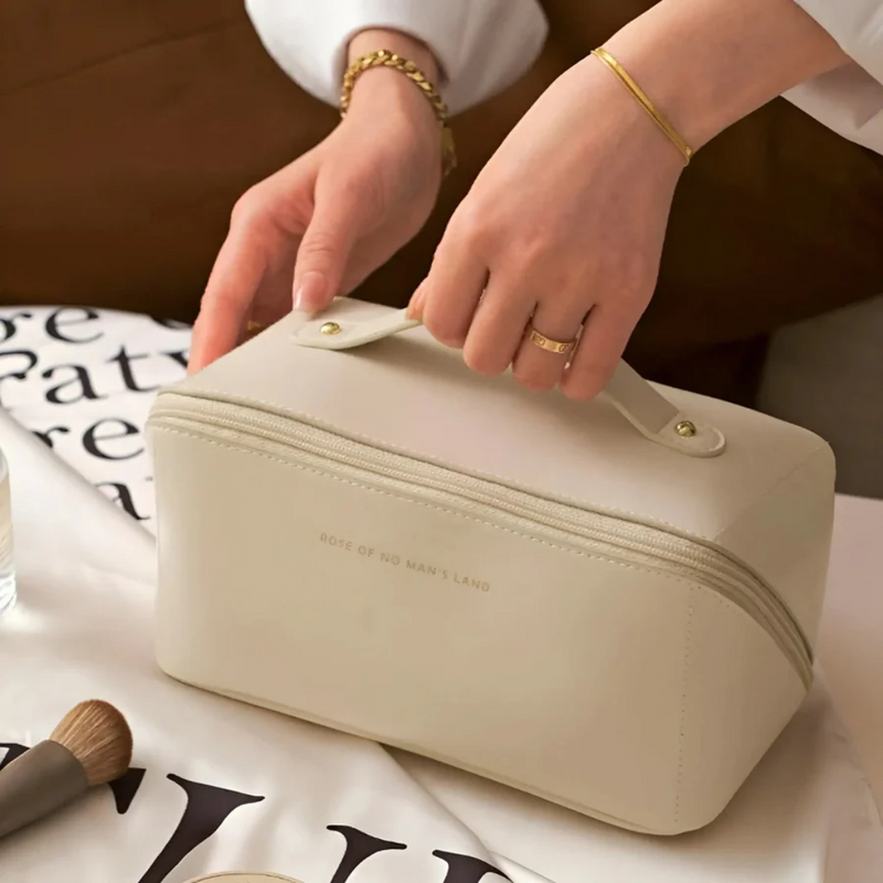 Waterproof Cosmetic Bag - BeautyGuard-Black-State of Style