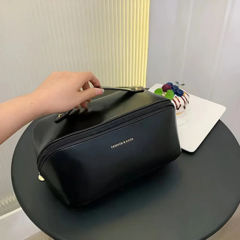 Waterproof Cosmetic Bag - BeautyGuard-Black-State of Style