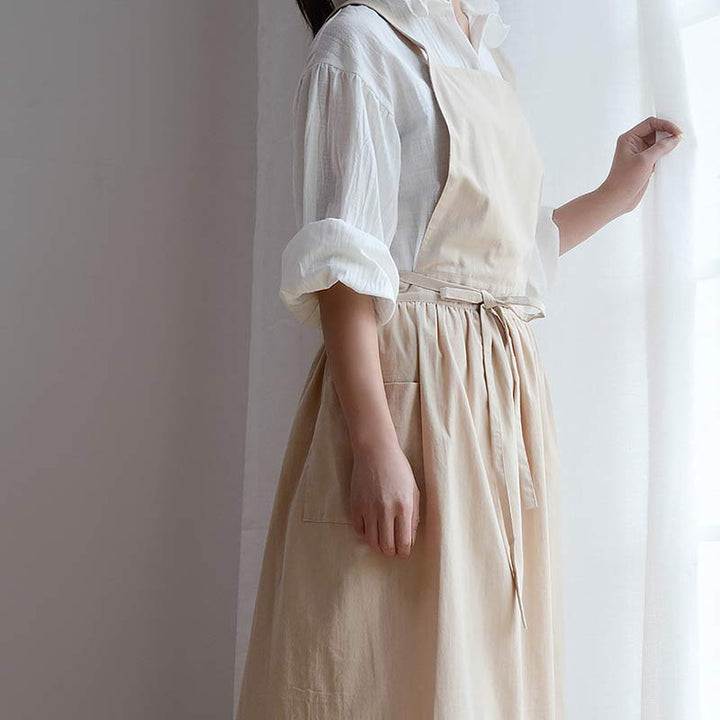 Waterproof Cotton Apron with Handy Pockets - ChefMate-Pink-State of Style