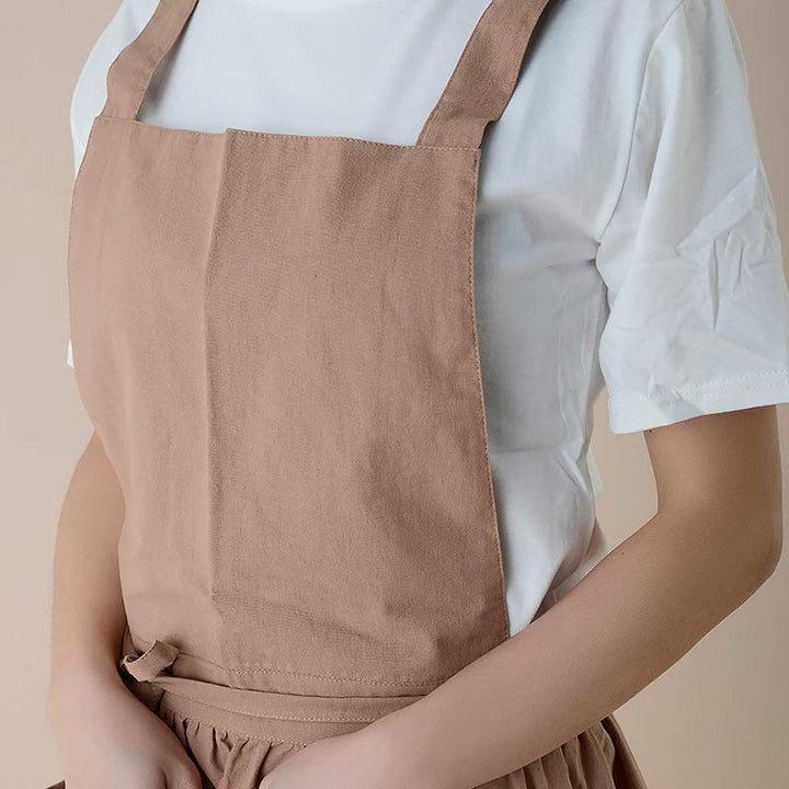 Waterproof Cotton Apron with Handy Pockets - ChefMate-Pink-State of Style