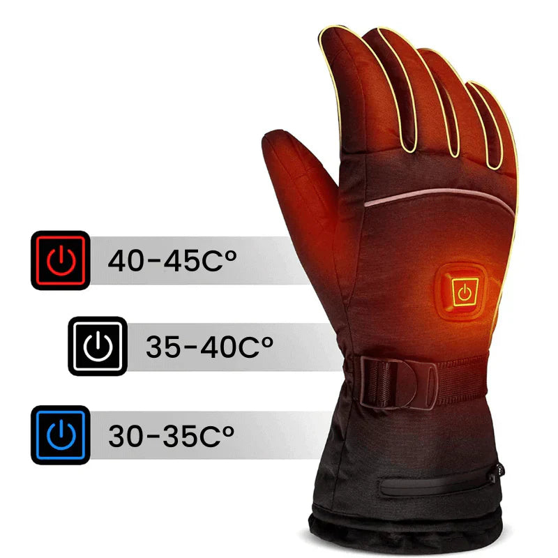 Waterproof Electric Heated Gloves - HeatGuard-State of Style