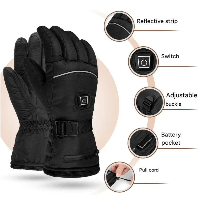 Waterproof Electric Heated Gloves - HeatGuard-State of Style