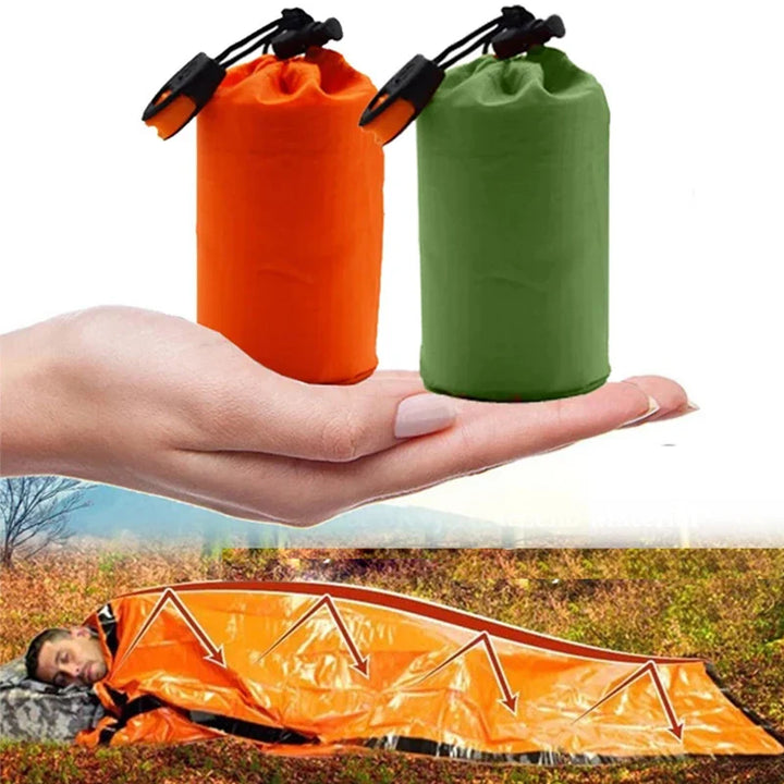 Waterproof Emergency Sleeping Bag - SurvivalShield Bivy-Orange-State of Style