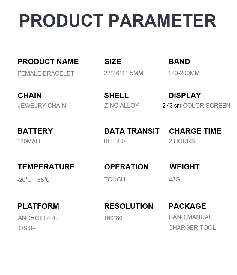 Waterproof Fitness Tracker - FitStyle-Gold-State of Style