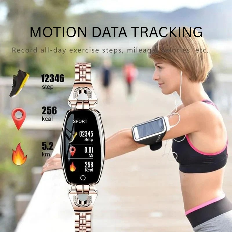 Waterproof Fitness Tracker - FitStyle-Gold-State of Style