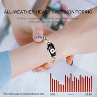 Waterproof Fitness Tracker - FitStyle-Gold-State of Style