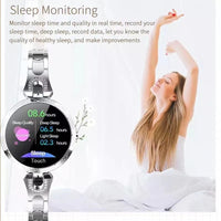 Waterproof Fitness Watch - AquaFit Smartwatch-Blue-State of Style