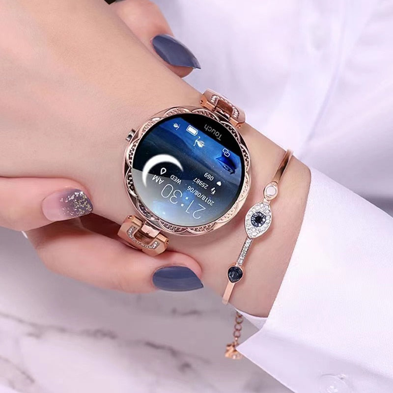 Waterproof Fitness Watch - AquaFit Smartwatch-Blue-State of Style