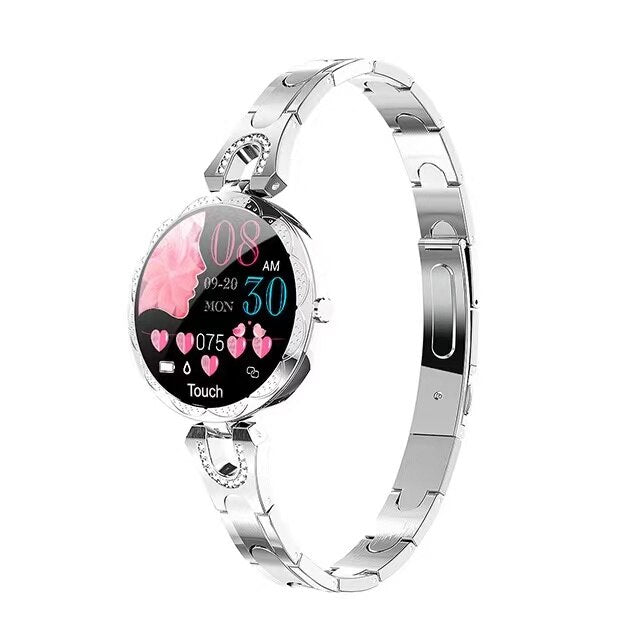 Waterproof Fitness Watch - AquaFit Smartwatch-Silver-State of Style