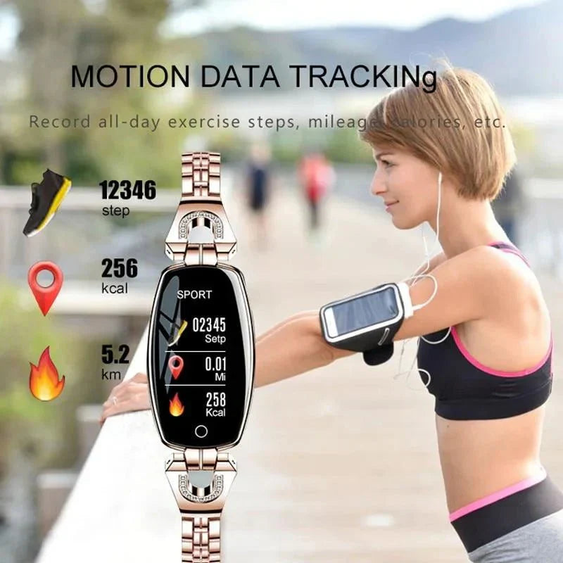 Waterproof Fitness Wristband - FitStyle-Gold-State of Style