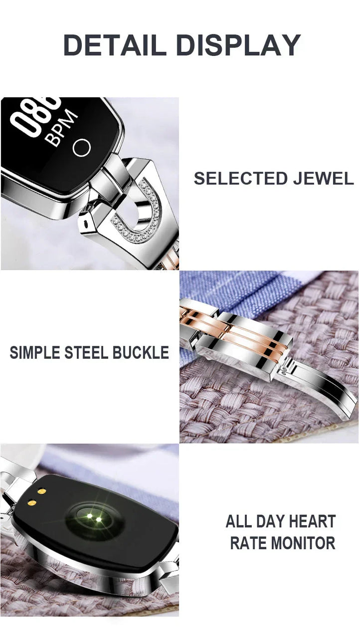 Waterproof Fitness Wristband - FitStyle-Gold-State of Style