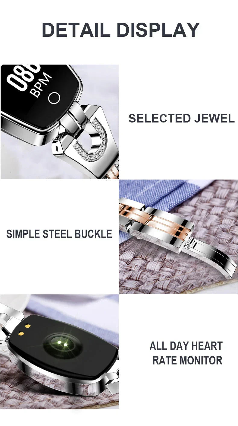 Waterproof Fitness Wristband - FitStyle-Gold-State of Style