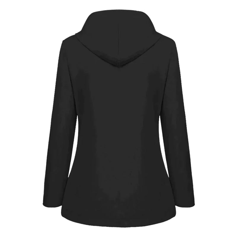 Waterproof Ladies Rain Jacket - Skye-Black-S-State of Style