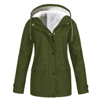 Waterproof Ladies Rain Jacket - Skye-Green-S-State of Style