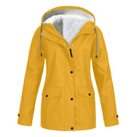 Waterproof Ladies Rain Jacket - Skye-Yellow-S-State of Style