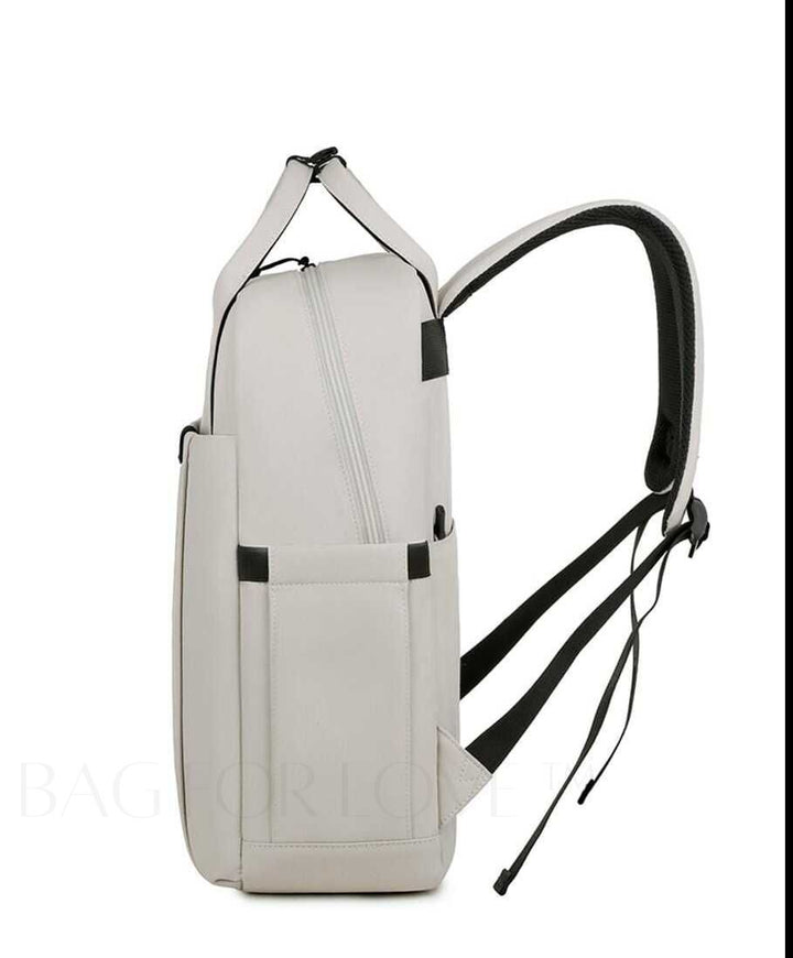 Waterproof Laptop Backpack – Nexor-Beige-State of Style