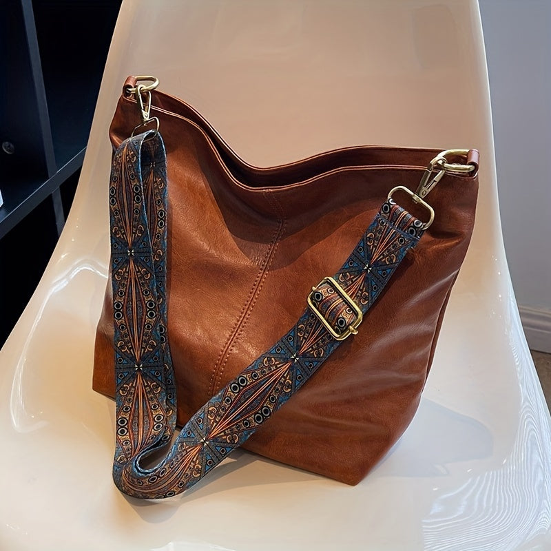 Waterproof Leather Handbag - Mia-Dark Brown-State of Style