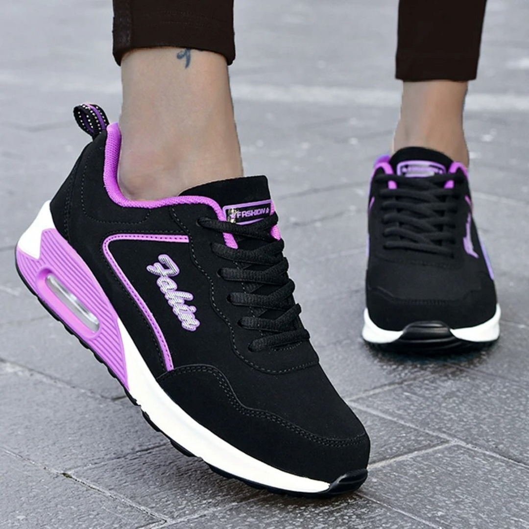 Waterproof & Lightweight Women’s Hiking Shoes for Outdoor – Nora-Black-Purple-3-State of Style