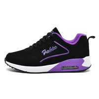 Waterproof Lightweight Women's Shoes - Aurora-Black-purple-4-State of Style