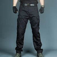 Waterproof Men's Outdoor Trousers - David-Black-S-State of Style