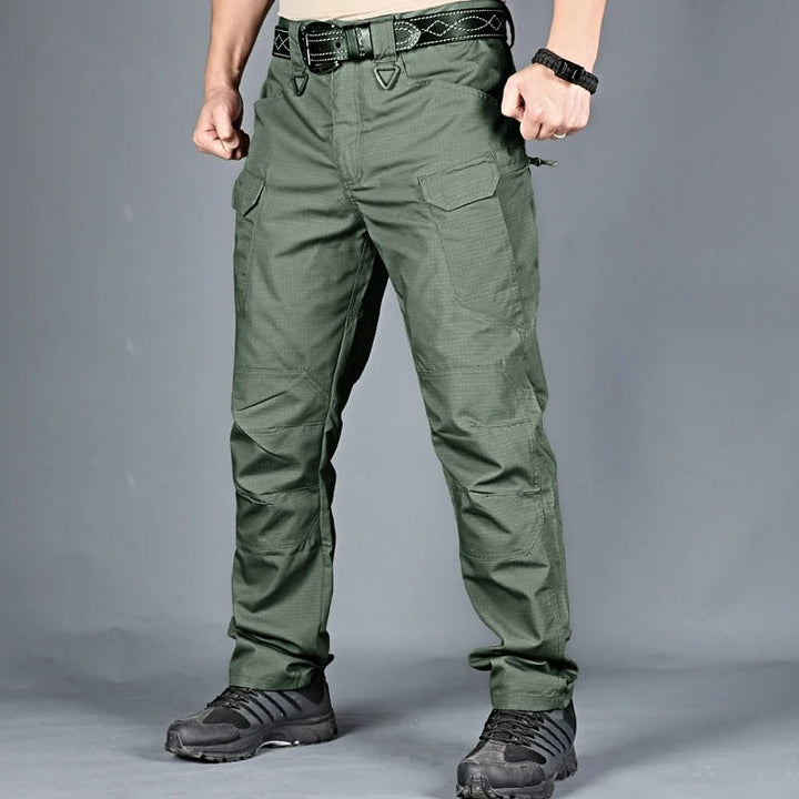 Waterproof Men's Outdoor Trousers - David-Khaki-S-State of Style