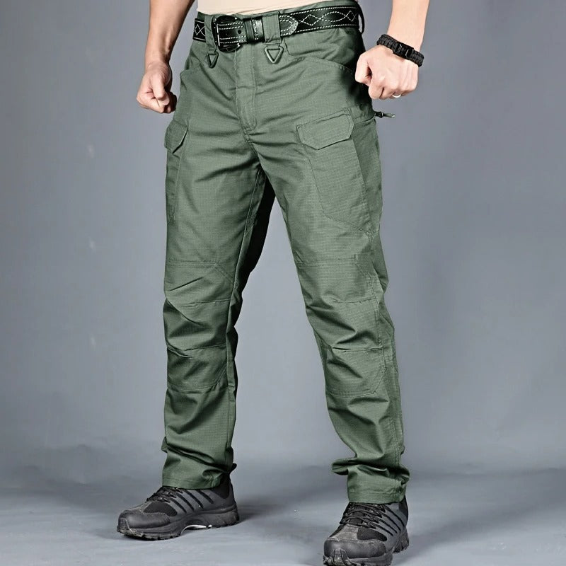 Waterproof Men's Outdoor Trousers - David-Khaki-S-State of Style