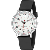 Waterproof Nurses Watch - Femke-Black-State of Style