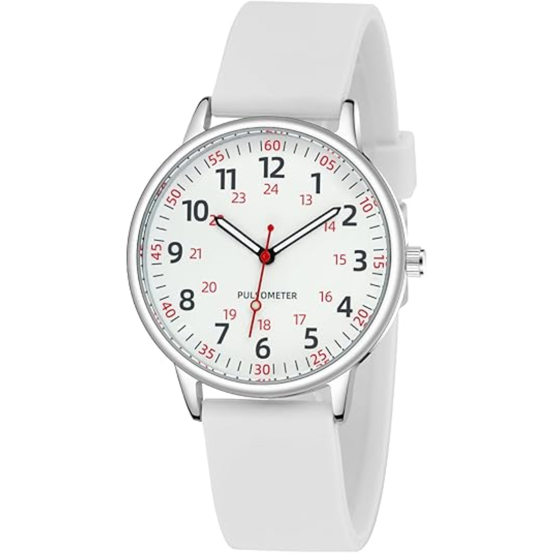 Waterproof Nurses Watch - Femke-White-State of Style