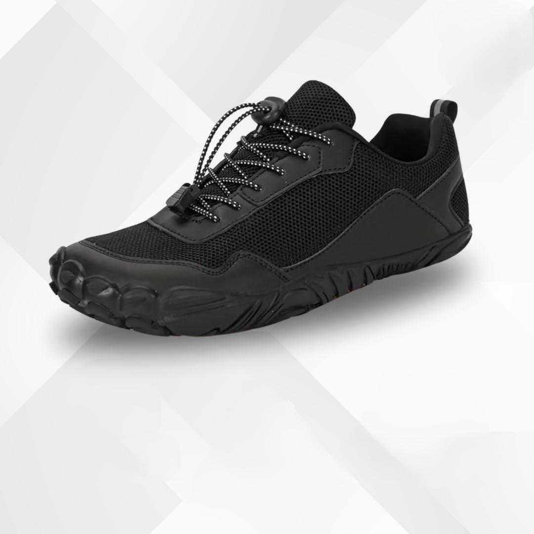 Waterproof orthopaedic barefoot shoes – Lennox-Black-6-State of Style