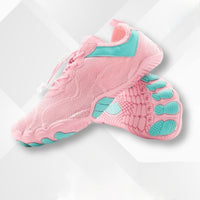 Waterproof orthopedic barefoot shoes – Nayla-Pink-Blue-3-State of Style