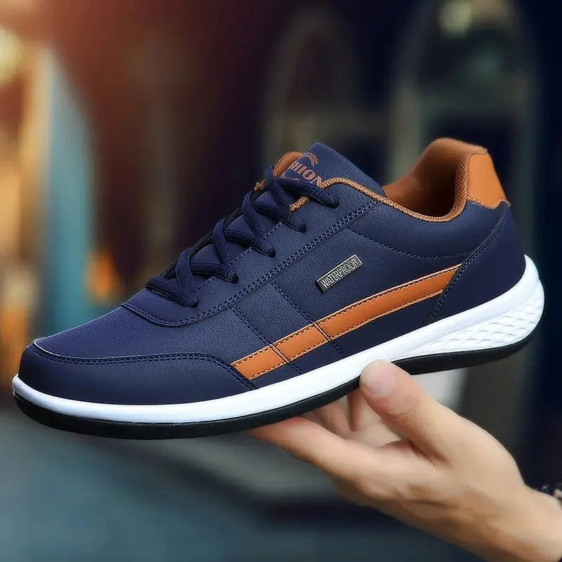 Waterproof orthopedic everyday shoes with slip protection – Rovan-Gray-6-State of Style