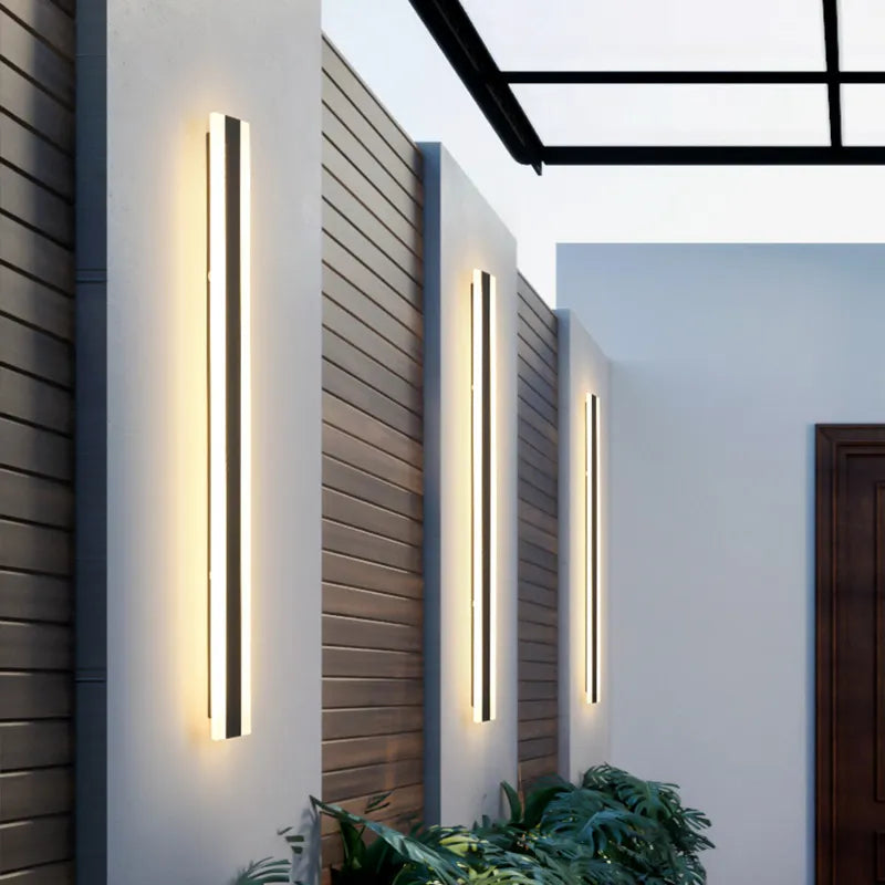 Waterproof Outdoor Wall Lamp - AquaLume-Warm White-30 x 9cm 9W-State of Style