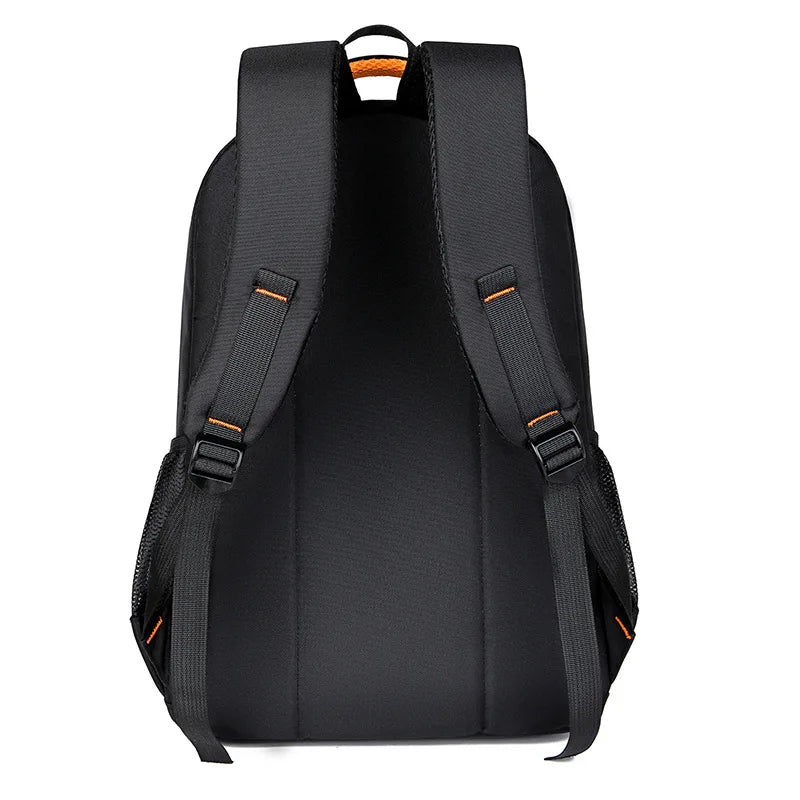 Waterproof Oxford Men's Backpack – UrbanGuard-Black-A-State of Style