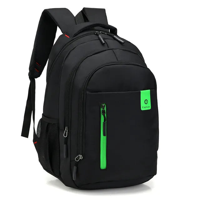 Waterproof Oxford Men's Backpack – UrbanGuard-Green-B-State of Style