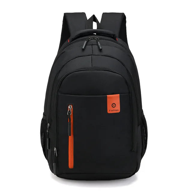 Waterproof Oxford Men's Backpack – UrbanGuard-Orange-B-State of Style