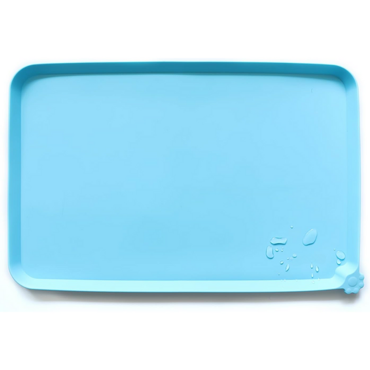 Waterproof Pet Feeding Mat - Protect Your Floors Now!-Blue-48 x 30 cm-State of Style