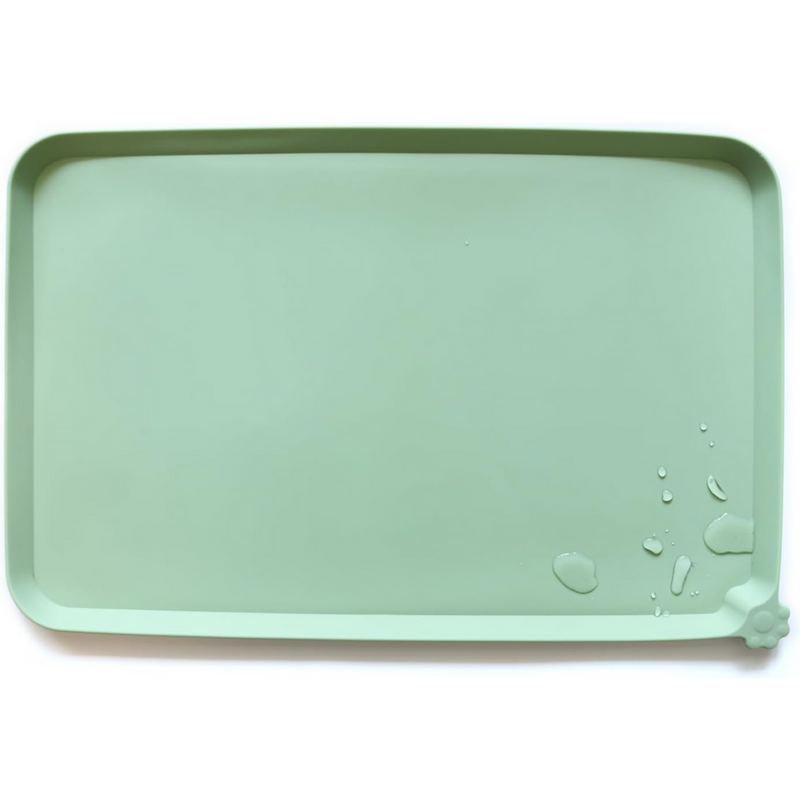 Waterproof Pet Feeding Mat - Protect Your Floors Now!-Green-48 x 30 cm-State of Style