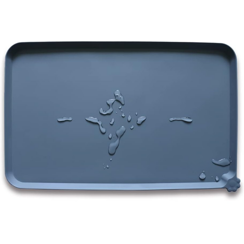 Waterproof Pet Feeding Mat - Protect Your Floors Now!-Grey-48 x 30 cm-State of Style