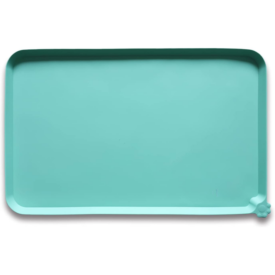 Waterproof Pet Feeding Mat - Protect Your Floors Now!-Mint green-48 x 30 cm-State of Style