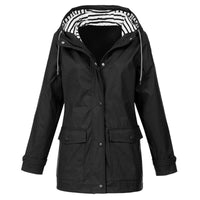 Waterproof Raincoat For Women | Stylish & Practical-Black-S-State of Style